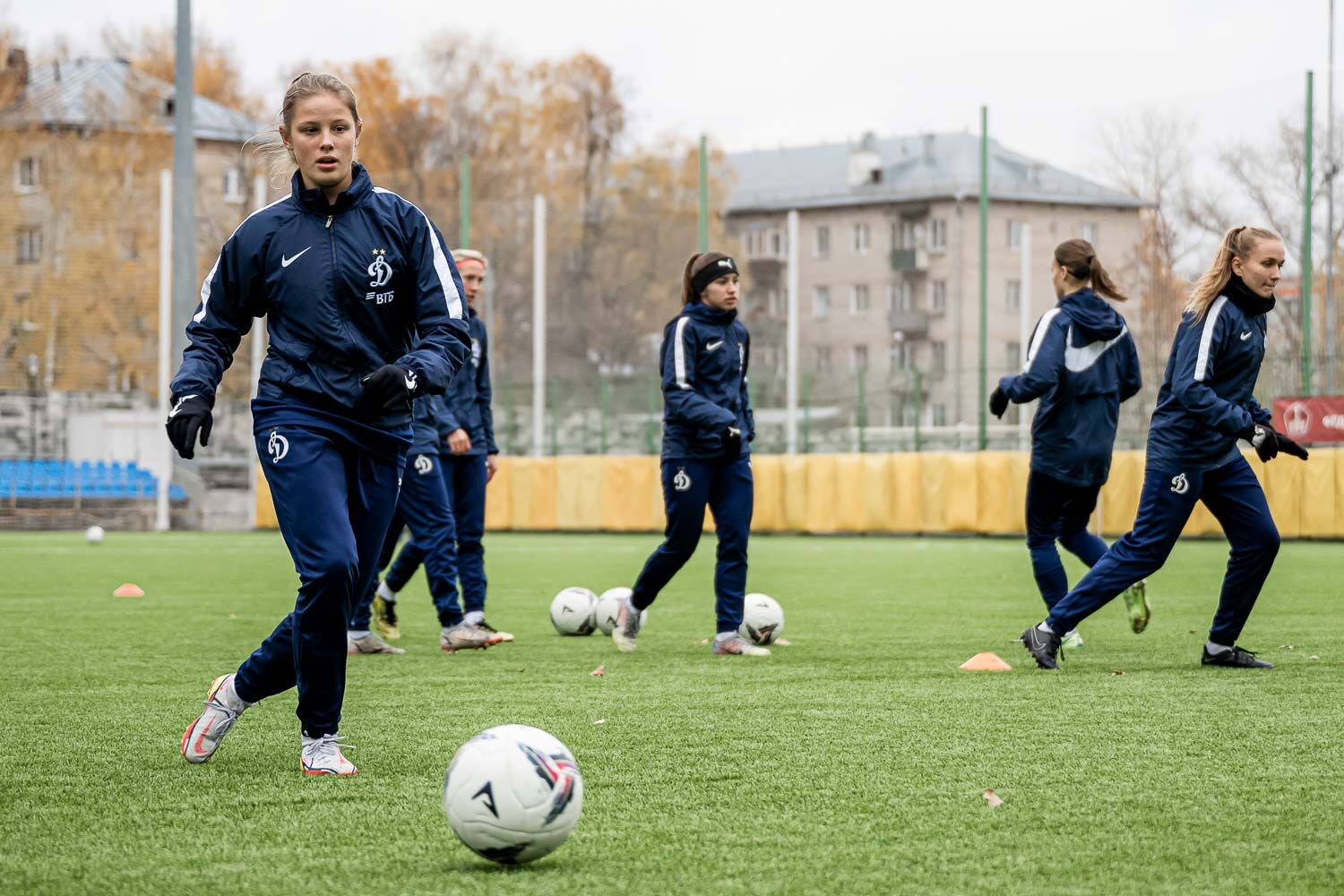 Тренировка перед гостевым матчем с «Локомотивом»