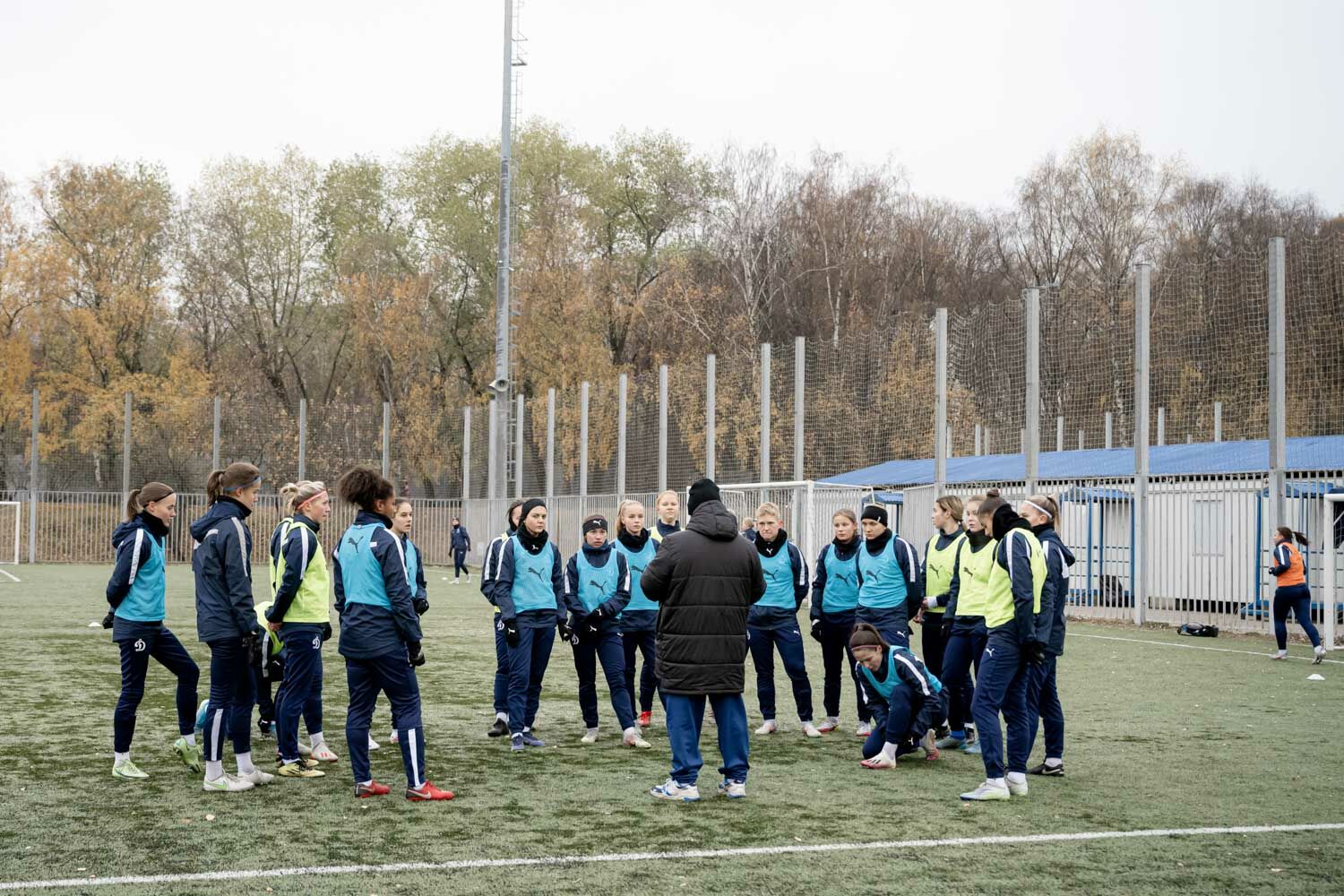 Тренировка перед гостевым матчем с «Чертаново»