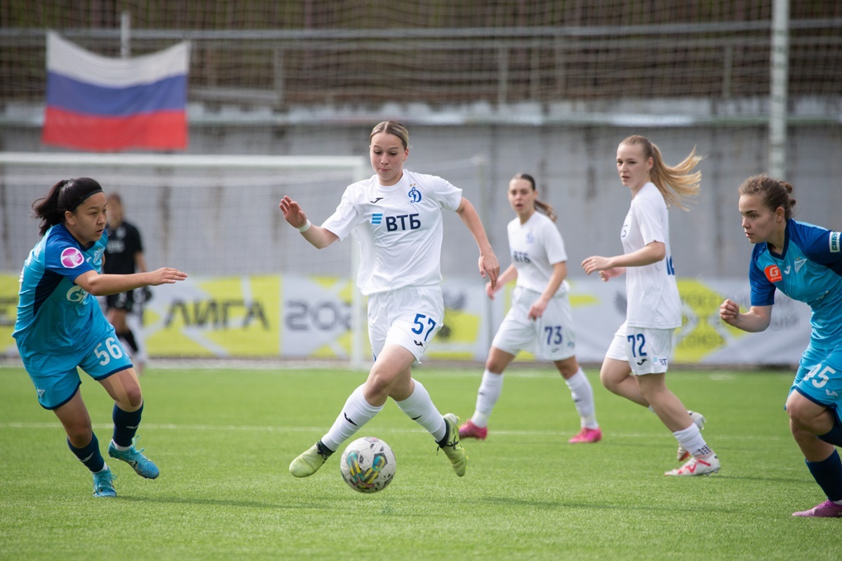 The youth team of "Dynamo" lost to "Zenit" in the first home match of the season.