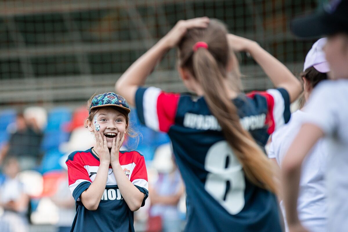«Динамо» организовало первый в столице фестиваль футбола для девочек «Мы в игре. Лето»