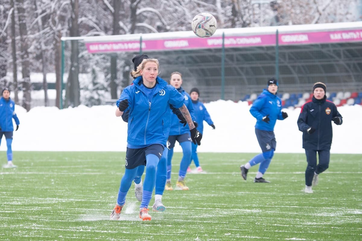 Кристина Яковенко забила единственный гол бело-голубых в ворота ЦСКА.
