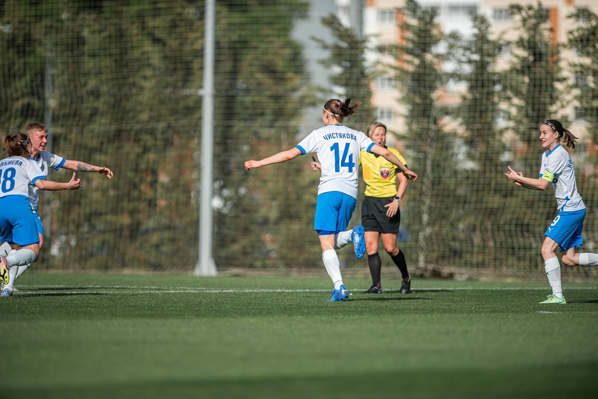 В 2022 году Алина Чистякова забила в Краснодаре первый гол «Динамо» в официальных матчах