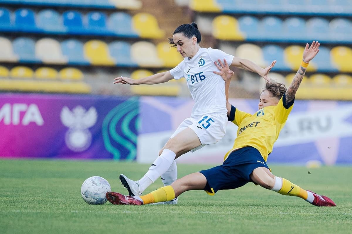Мария Дигурова в матче против бывшего клуба в Ростове-на-Дону в сезоне-2023