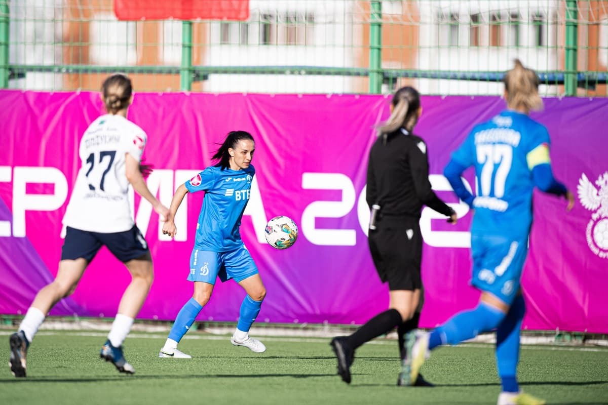 Dynamo Moscow WFC News | Maria Digurova: "There could have been more goals, so there is something to work on." Official Dynamo Club Website.