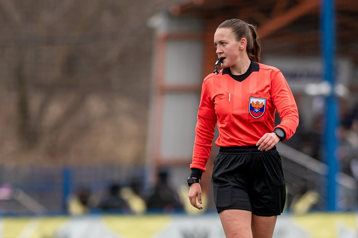 Anastasia Varfolomeeva - chief referee of the match Dynamo - Chertanovo