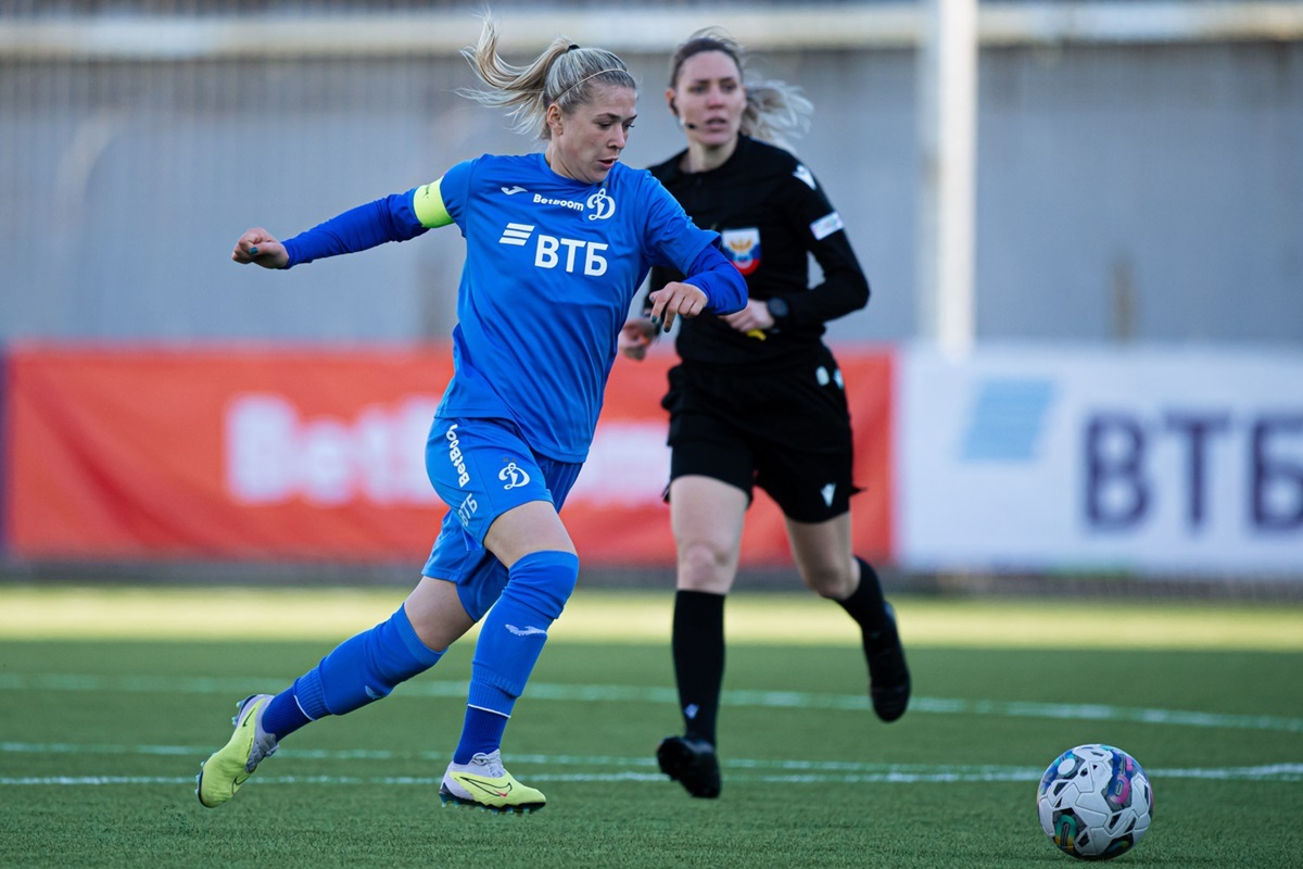 Dynamo captain Yulia Bessolova was a long-time leader of the Chertanovo Sports Club