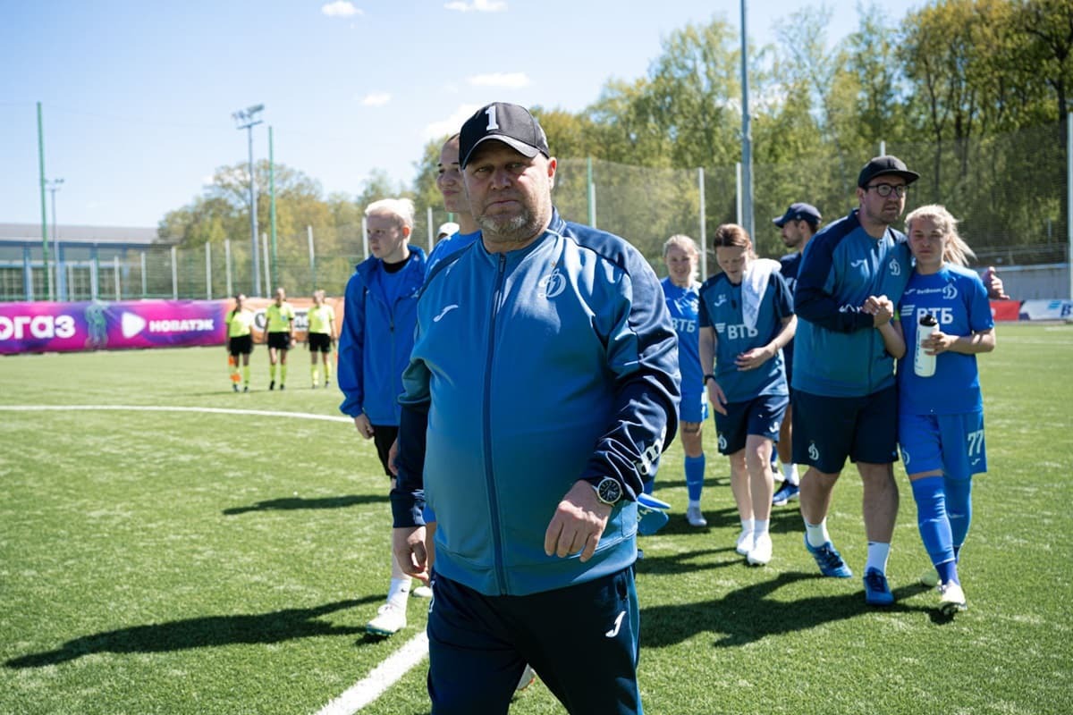 Главный тренер «Динамо» Сергей Лаврентьев хорошо знаком с ЖФК ЦСКА, в котором он работал в сезоне-2021