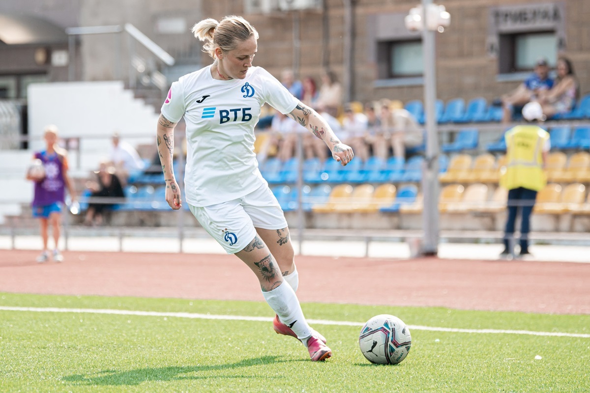 Милена Никитина стала автором первого гола «Динамо» в Кубке России