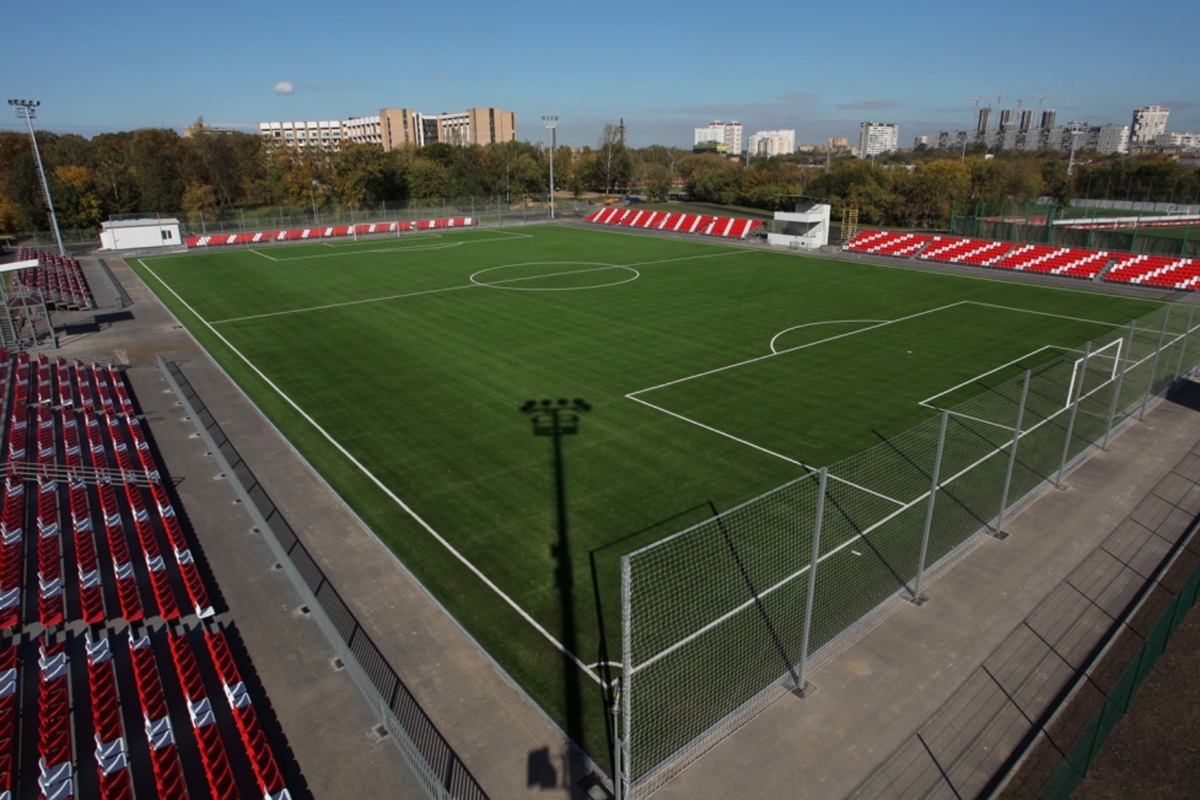 Stadium of the Spartak Academy named after F.F. Cherenkov in Sokolniki. Photo: spartak.com