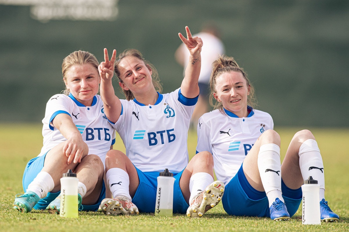 Last season, Marina Fedorova, Tijana Matic and Karina Baklanova (from left to right) played on the same team