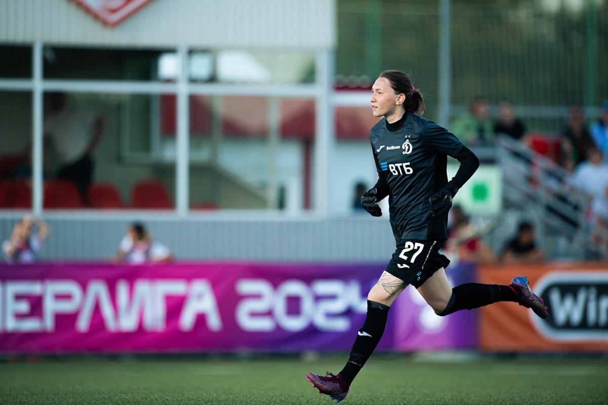 Diana Ponomareva's desperate run to the Spartak goal in the last minutes of the match