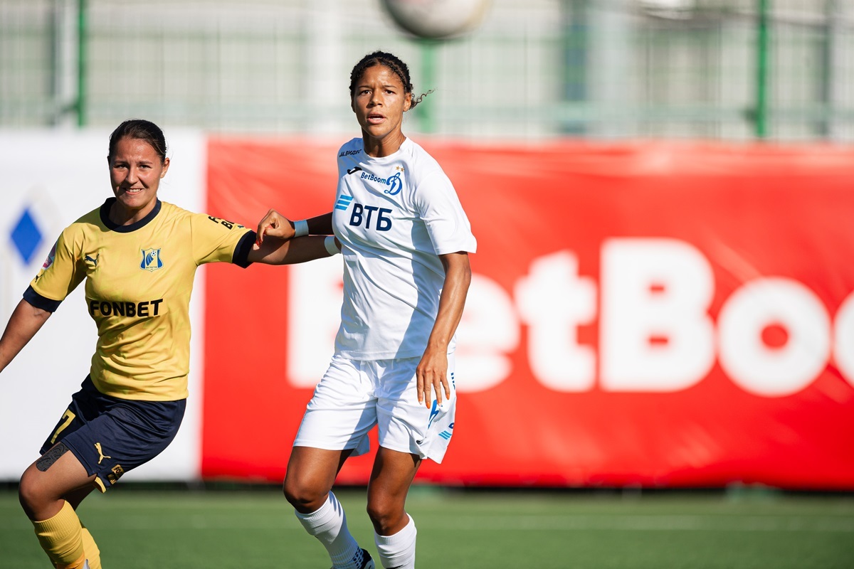 Kaylan Williams could have celebrated her birthday in the match against Rostov by scoring a goal, but she was unable to score