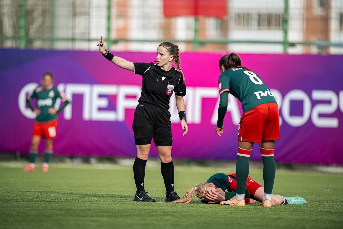 Alina Vakhrusheva – chief referee of the match Dynamo – Lokomotiv