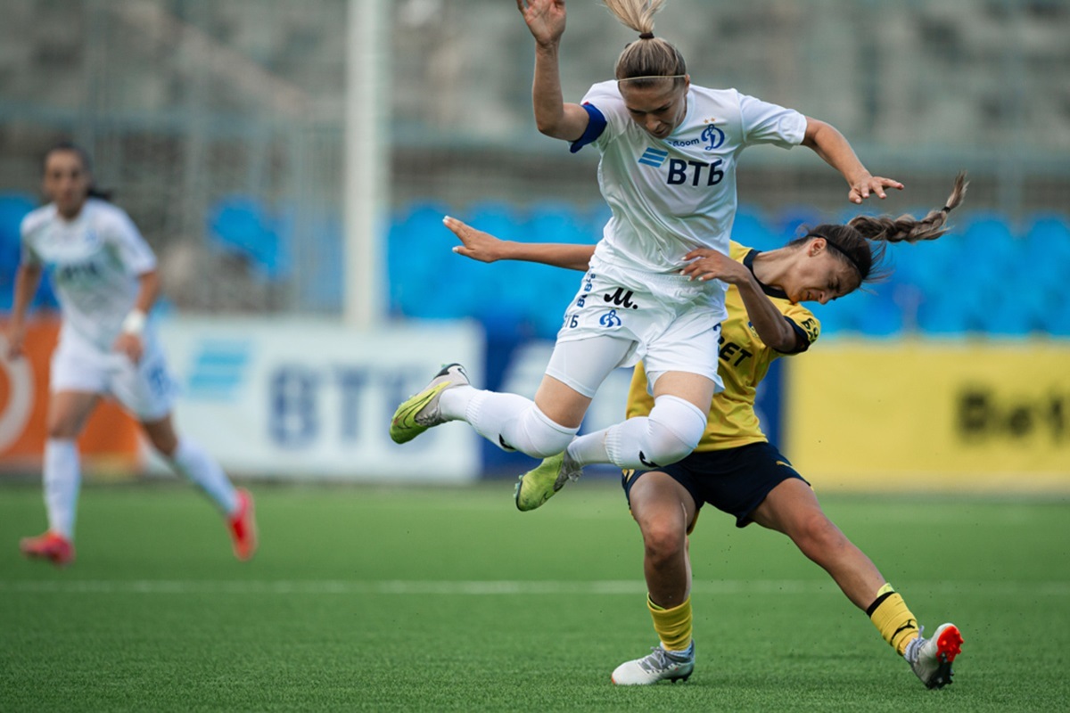 Rostov women tried to stop Dynamo's attacks in every possible way throughout the match