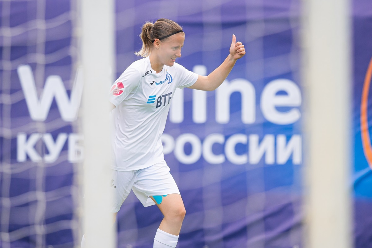 Kristina Komissarova returned to the field in the cup match with Lokomotiv