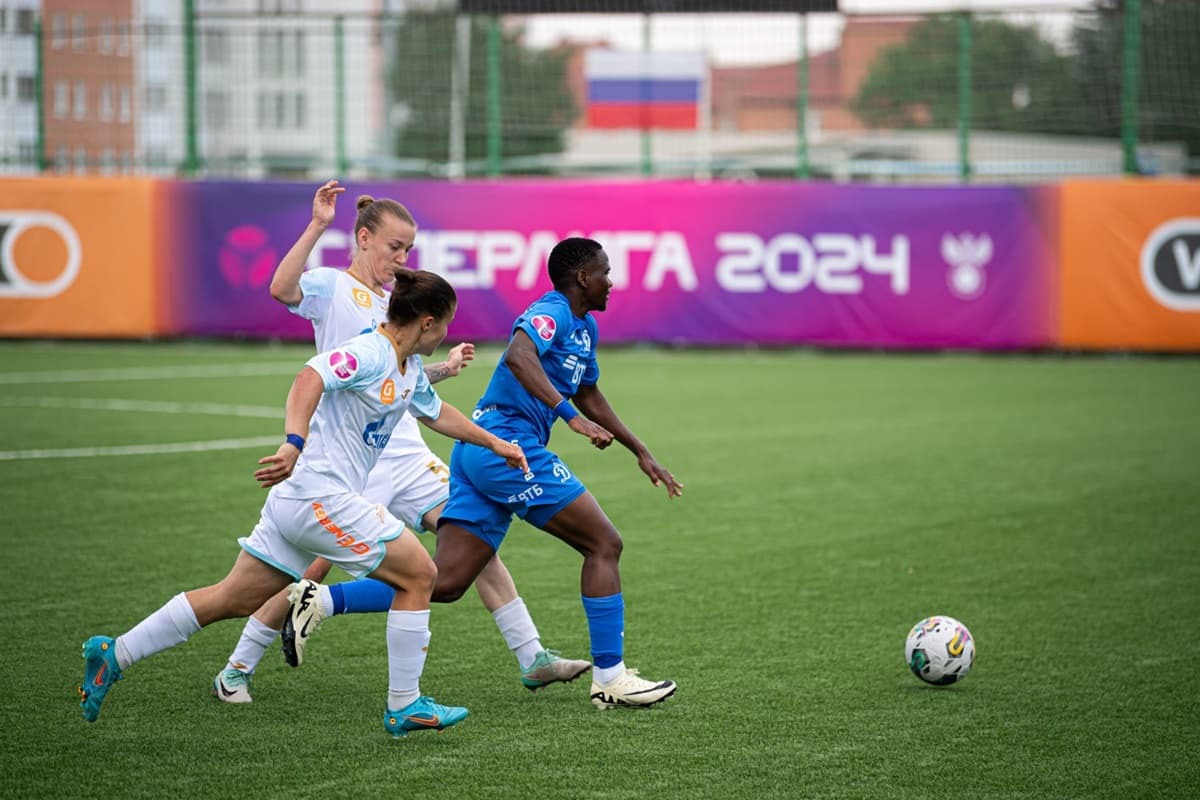 Fauzia Najjemba was one of the best in the first round match against Zenit, but she was unable to score