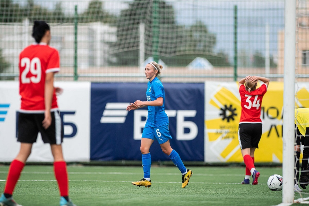 Kristina Yakovenko scored against the Moscow Region team back in 2022, when it was called Khimki-UOR No. 5