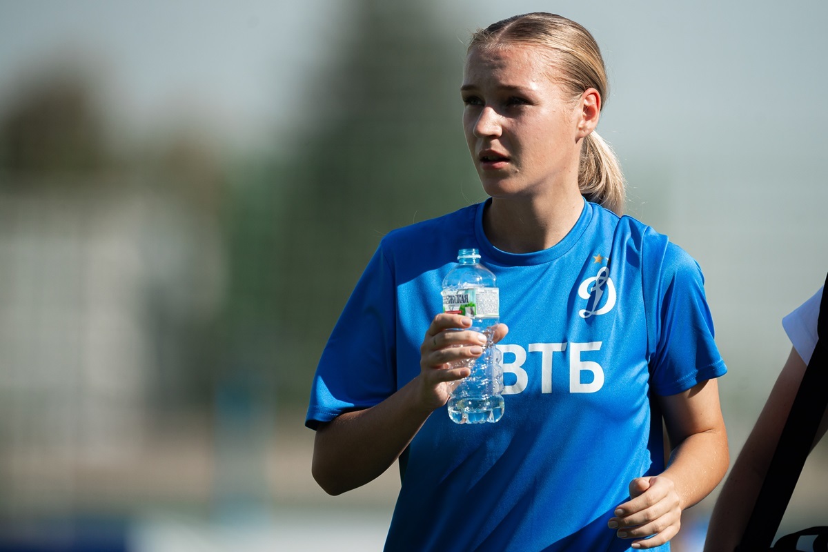 News of the WFC Dynamo Moscow | Anastasia Gnennaya: “We played compactly, but the opponent was stronger”. Official website of the Dynamo club.