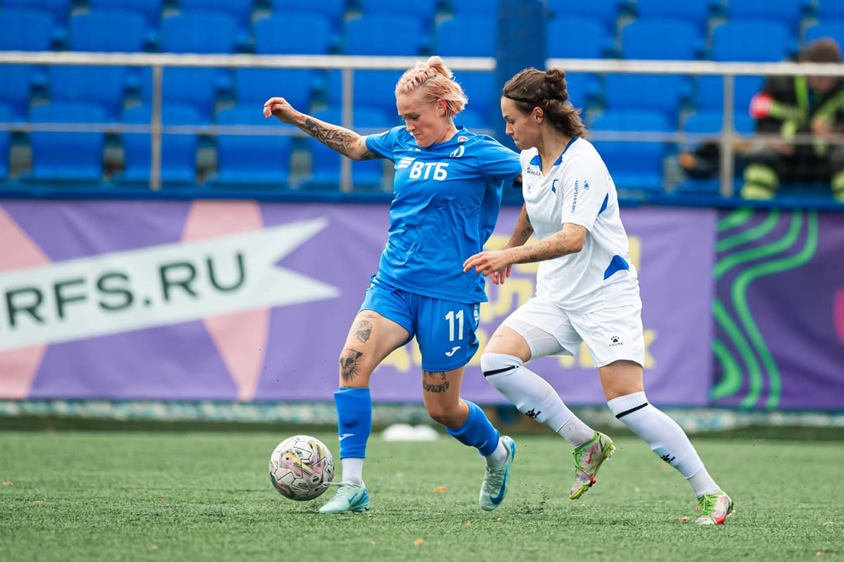 A double by Bessolova brought victory to Dynamo over Chertanovo | News of  WFC Dynamo Moscow