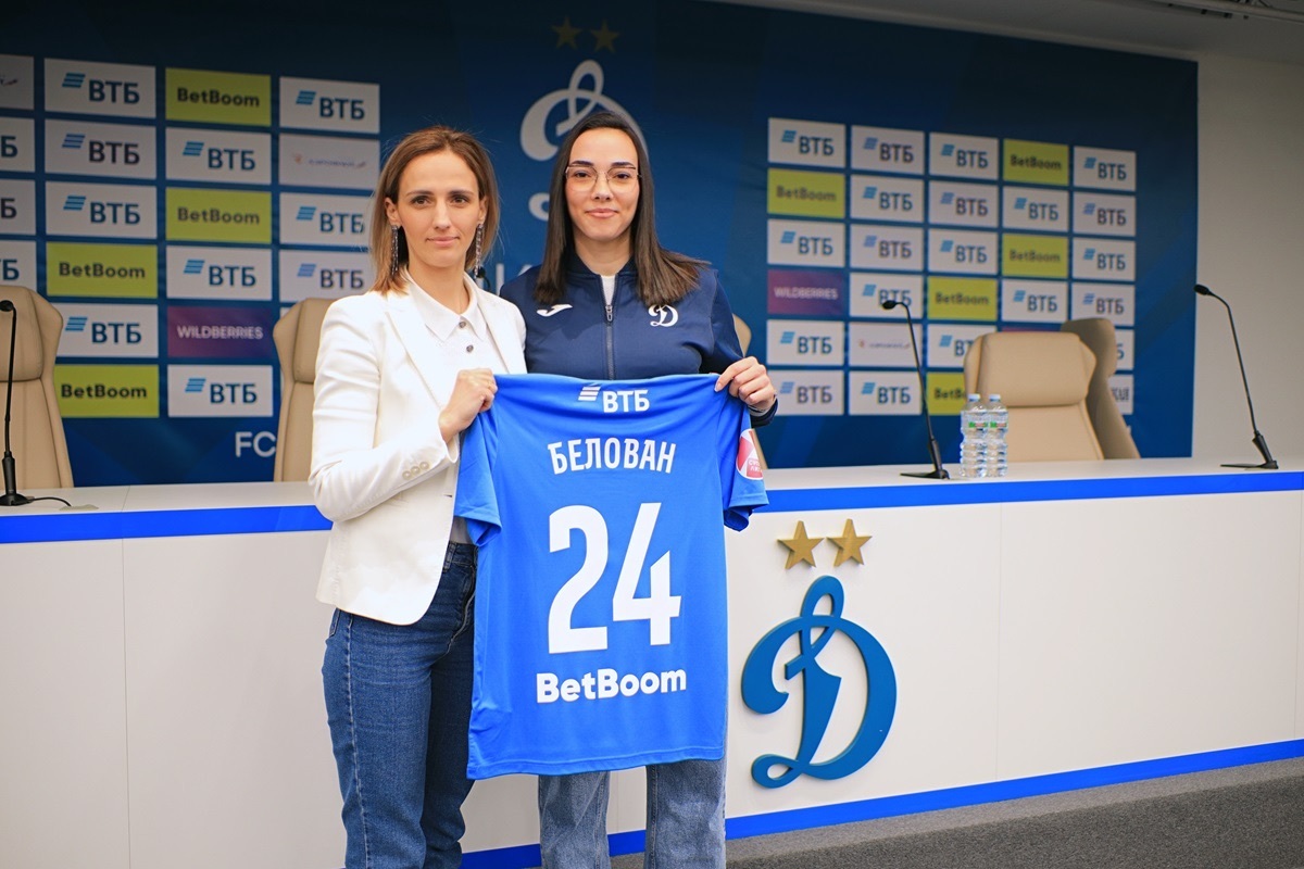 Zelka Belovan signed a contract with Dynamo