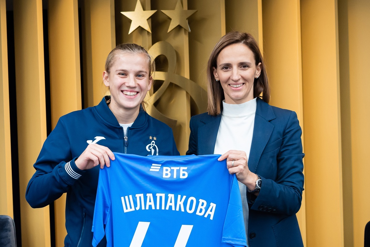 Anastasia Shlapakova became a Dynamo player